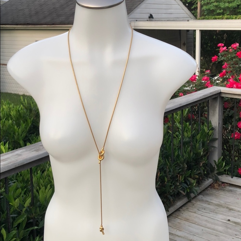 COPY - Madewell Knotshine Lariat Neclace